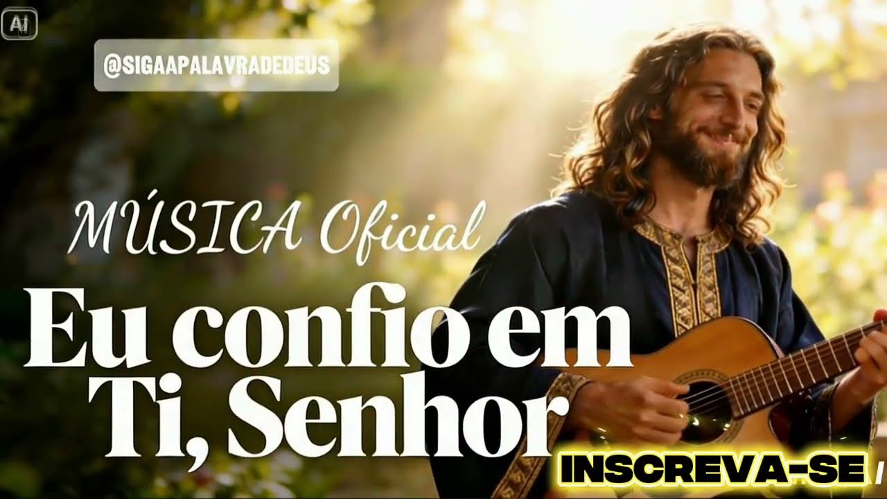 🕊️ Eu Confio Em Ti, Senhor - MÚSICA NOVA  ( Louvor e Adoração ) 