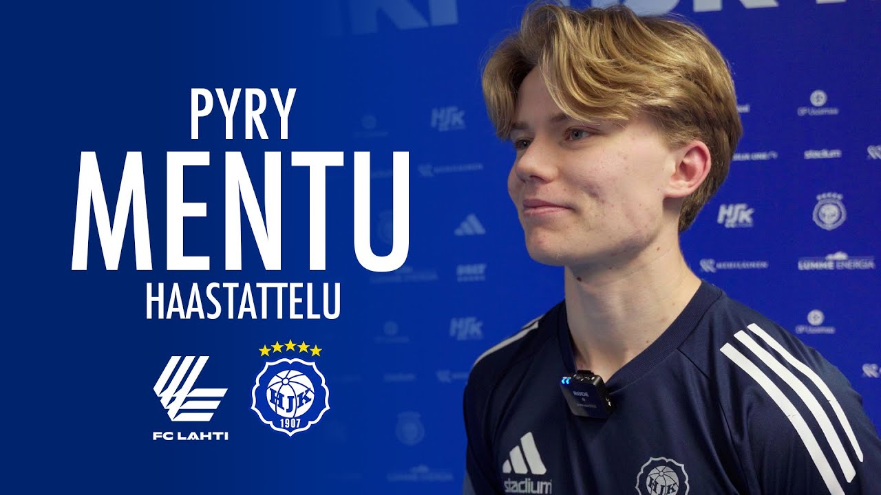 ENNAKKO | FC Lahti vs HJK | Pyry Mentu haastattelussa