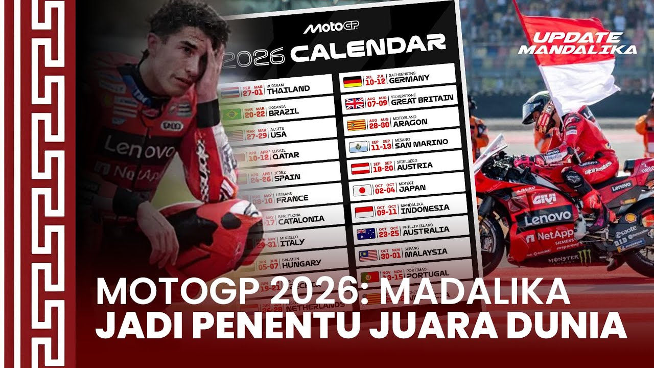 MotoGP 2026 : Mengapa Menyaksikan Langsung MotoGP di Mandalika Penting?