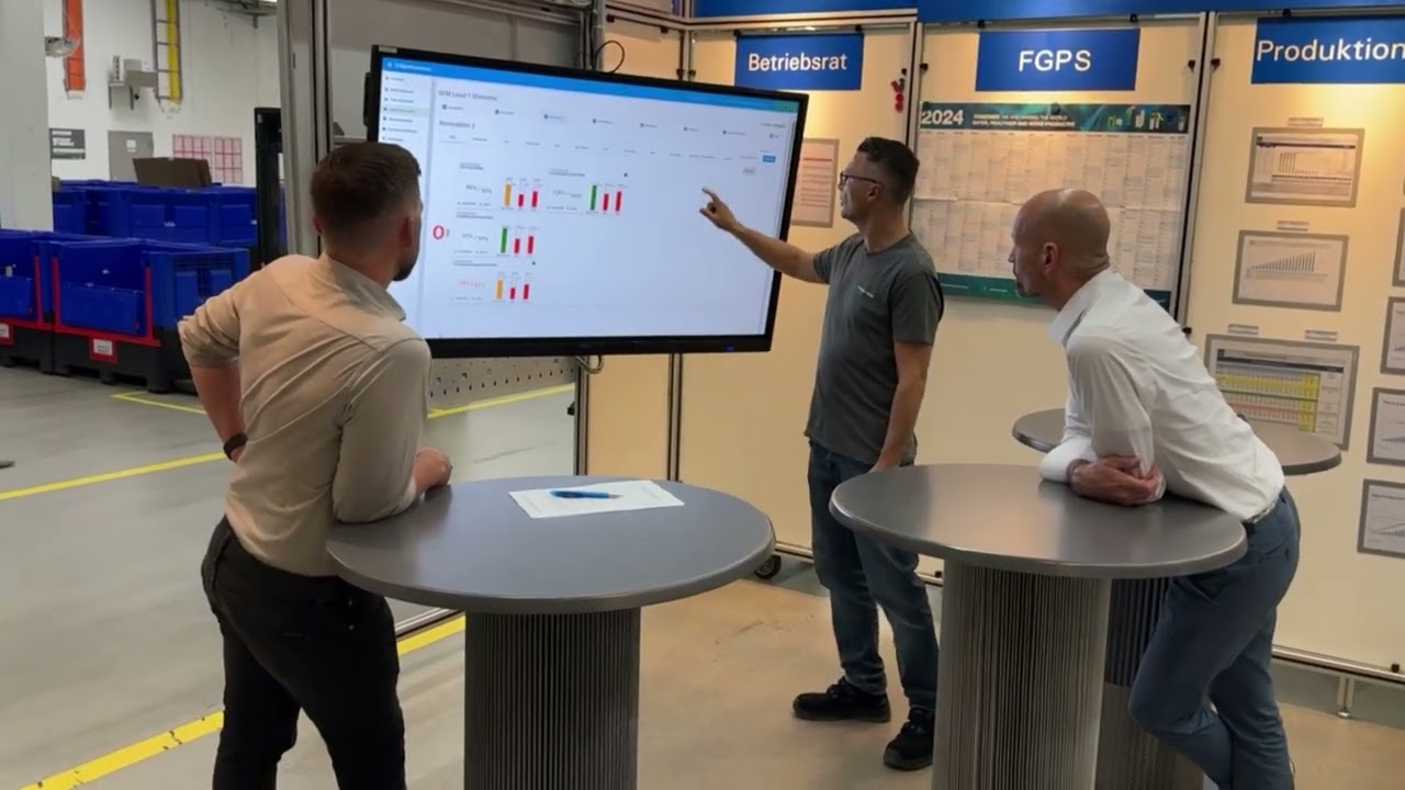 Shopfloor Management &ndash; analog zu digital bei Filtration Group mit SFM Systems | oee.ai
