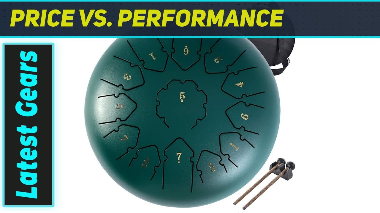 Chakra Steel Tongue Drum: The Ultimate 13-Note HandPan for Serenity!