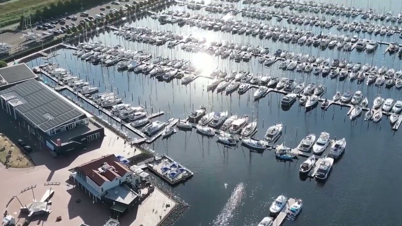 Jachthaven Bruinisse Zeeland Holland by DJI Mini3 Pro