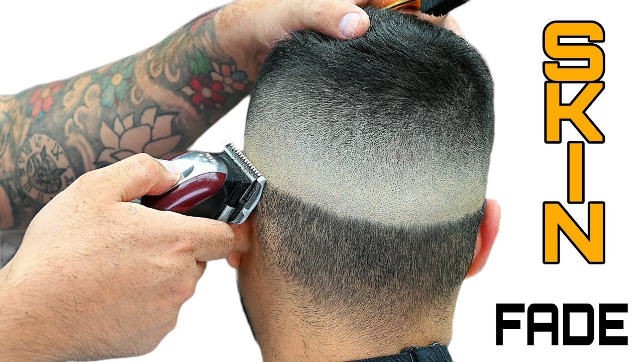 تعلم احدث وأسهل طريقة لتدريج الشعر /شرح خطوة بخطوة للمبتدئين في مهنة الحلاقة perfect skin fade
