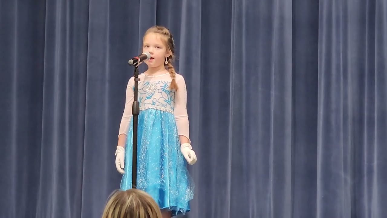 Talent Show 2024 1st Grade 7 years old Melia