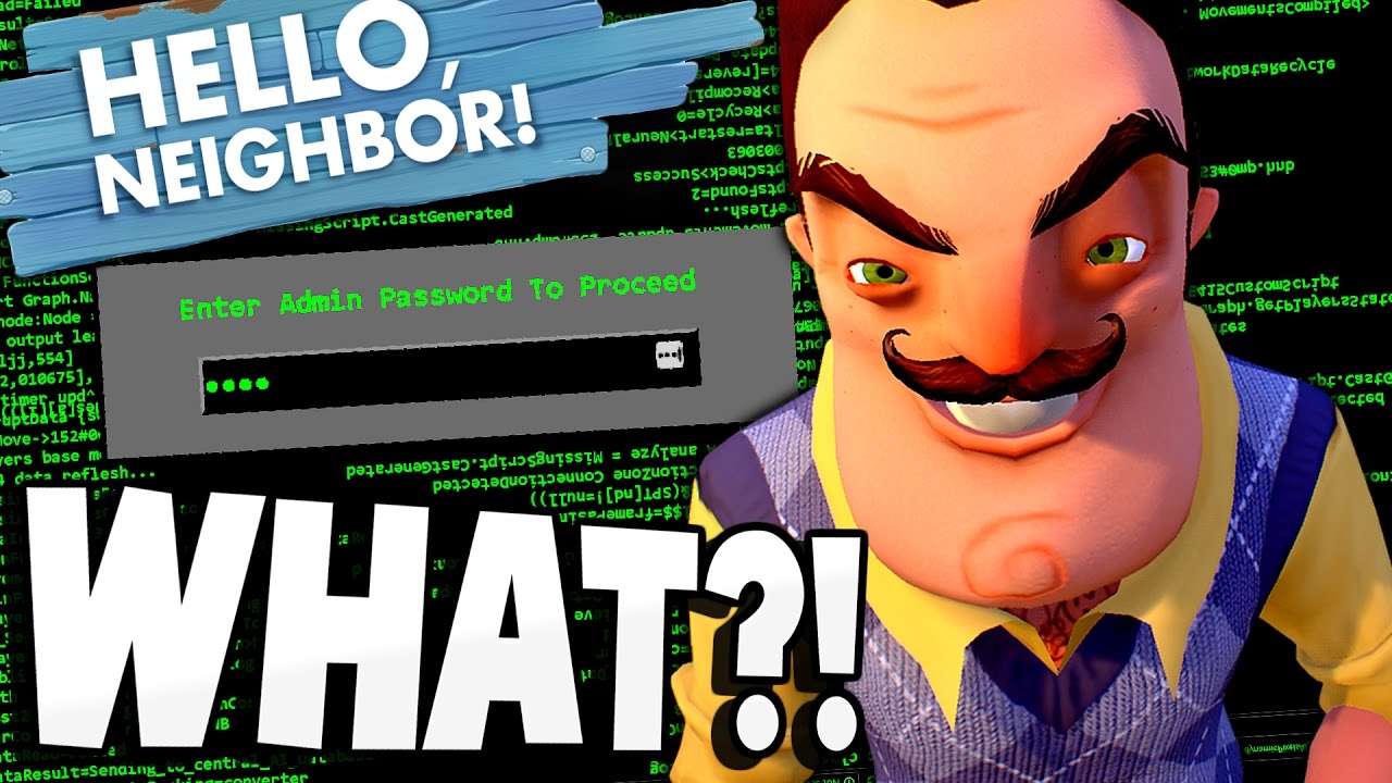 HELLO NEIGHBOR'S BIGGEST SECRET! Access Code Solved! - Hello Neighbor Alpha 4 Gameplay