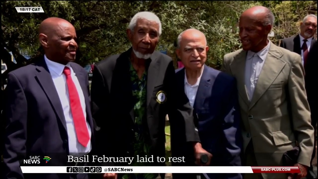 Basil February laid to rest
