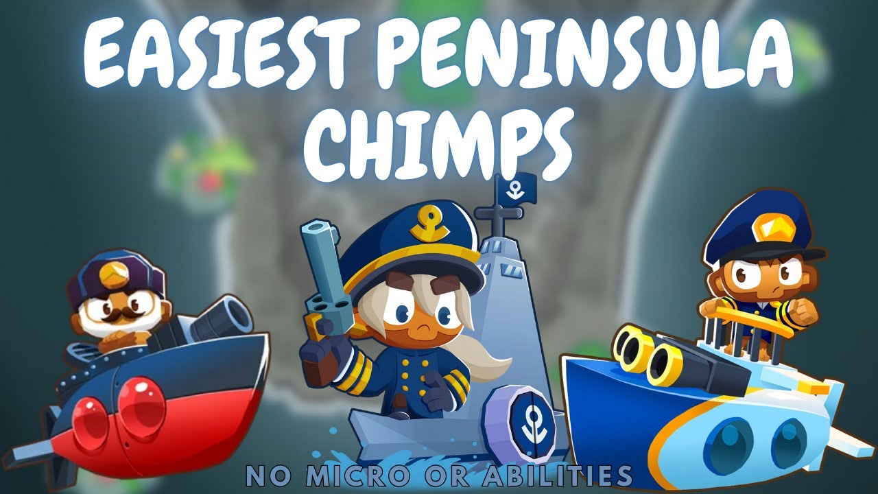 EASIEST Peninsula Chimps Guide! Ft. Brickell | No Micro/Abilites BTD6