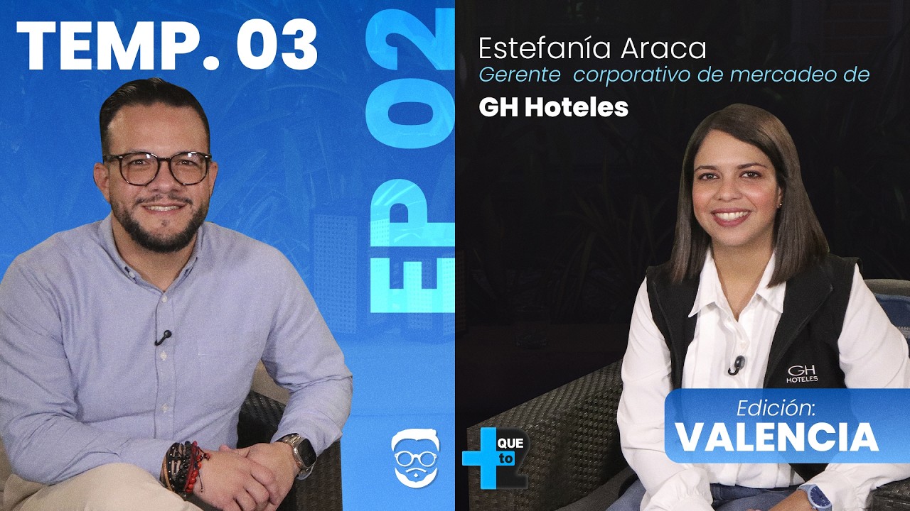Venezuela es un país pujante - Estefanía Araca, Gte. Corp. de Mercadeo de GH Hoteles - Ed. Valencia