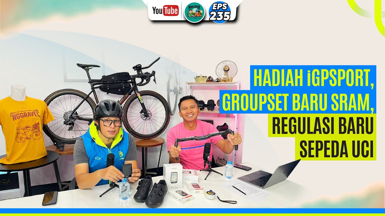 Hadiah iGPSPORT, Groupset Baru SRAM, Regulasi Baru Sepeda UCI