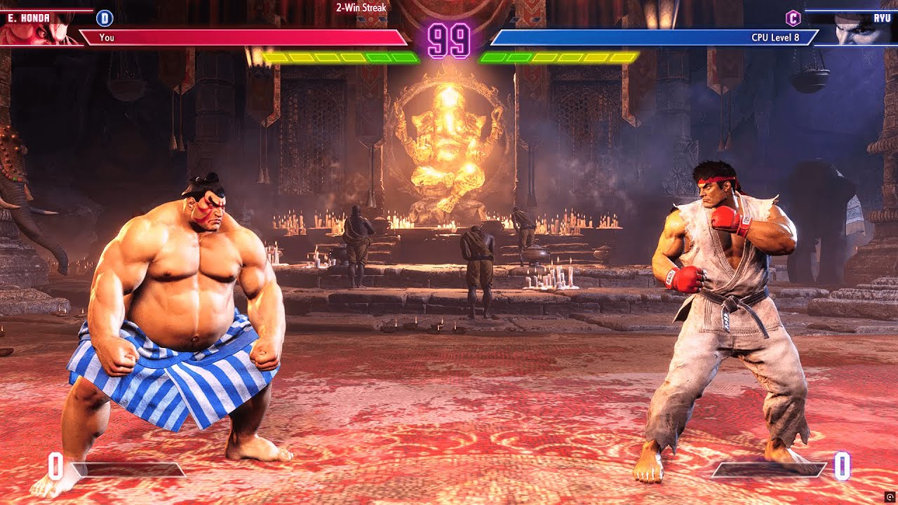E.Honda vs Ryu (Hardest) - Street Fighter 6. | Epic Battle