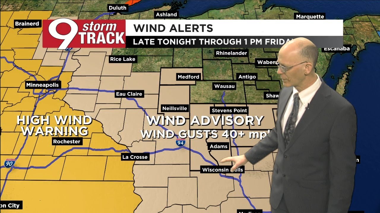 A lot of snow and wind are in the forecast