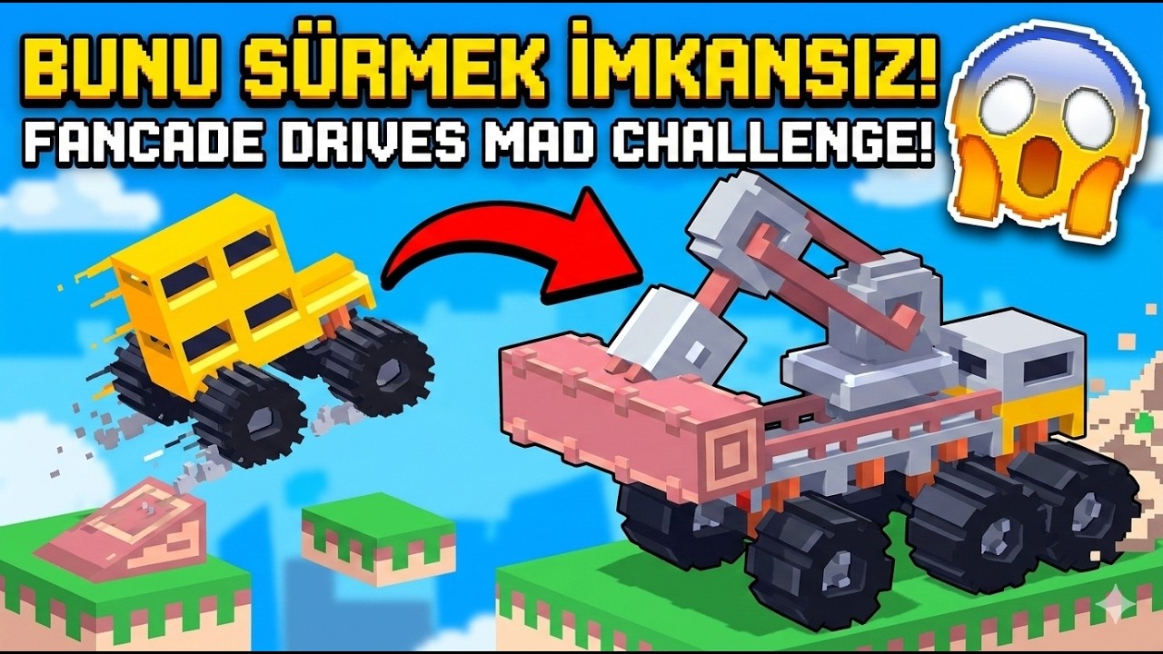 FİZİK KURALLARINI YIKAN OYUN! 🚚💨FANCADE (Bu Araçlar Nasıl Gidiyor?)