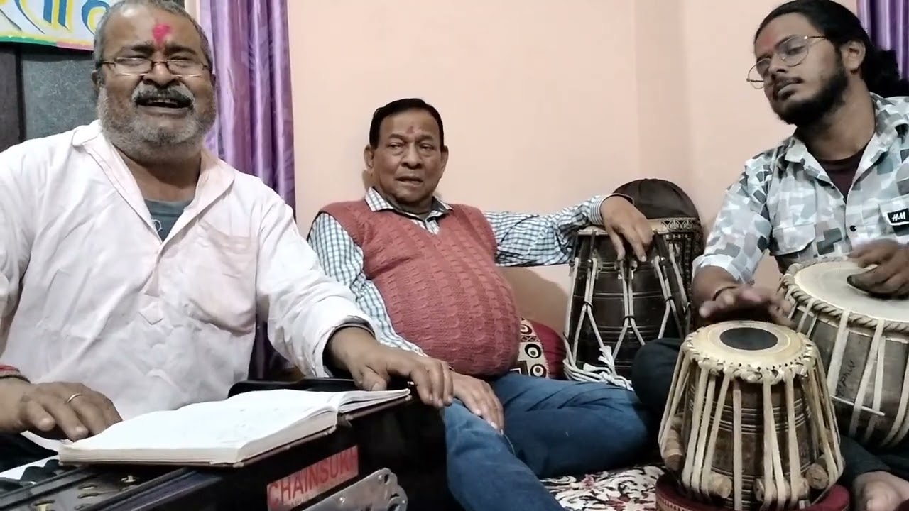 को जागे सारी रात।। विहाग।। श्री मनोज पाण्डे जी द्वारा तबला संगत मुदित जोशी।।