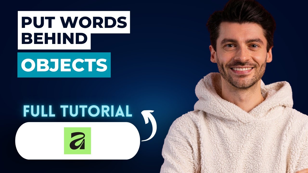 How to Put Words Behind Objects in Affinity Photo [2026 Full Guide]