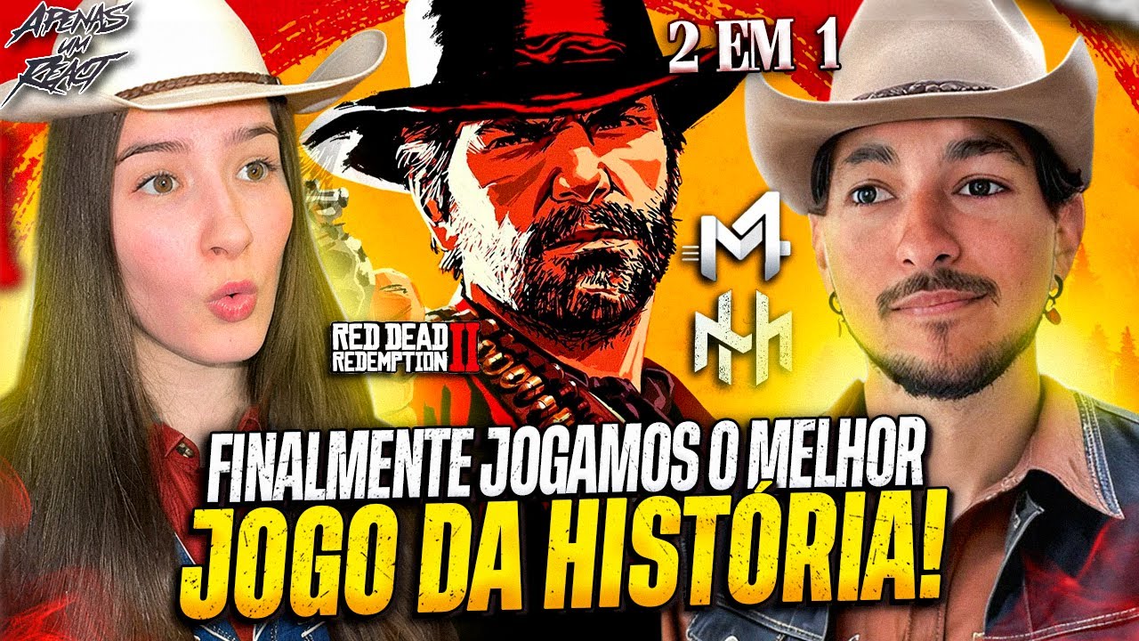 2 em 1 Arthur Morgan - Henrique Mendonça e M4rkim (Red Dead Redemption 2) | Apenas uma Live