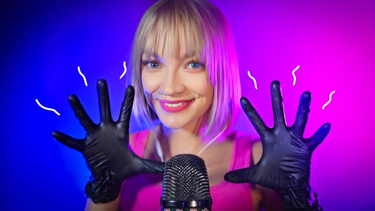 ASMR Latex Gloves 🖤 Relax and Enjoy the Tingles