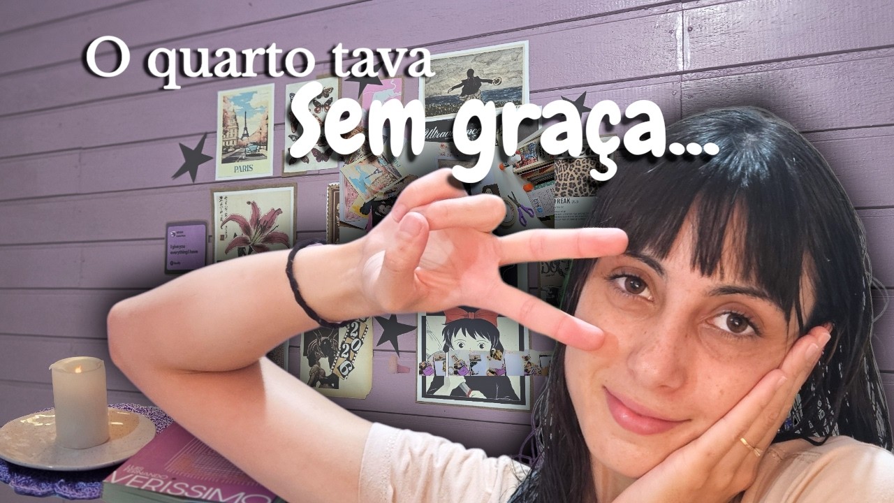 TRANSFORMANDO minha parede e papo sobre não ser interessante ❤️‍🩹