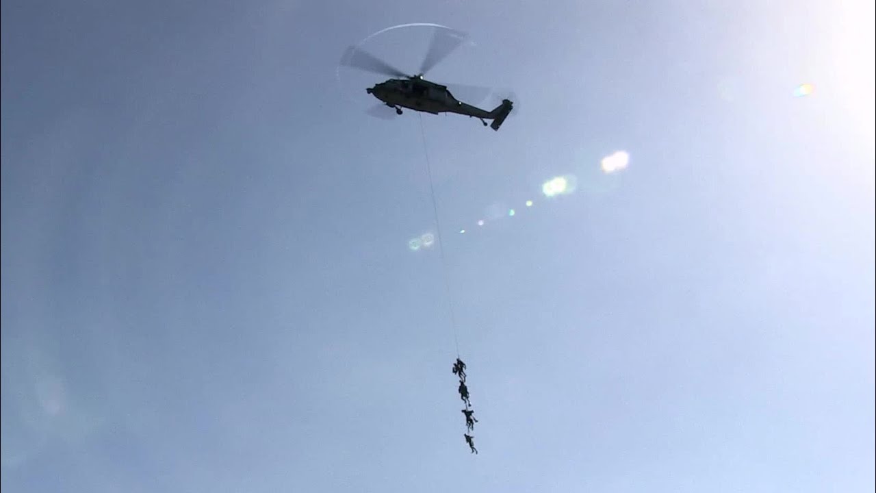 U.S. Marines Maritime Raid Force - MH-60S Helicopter Casting and SPIE