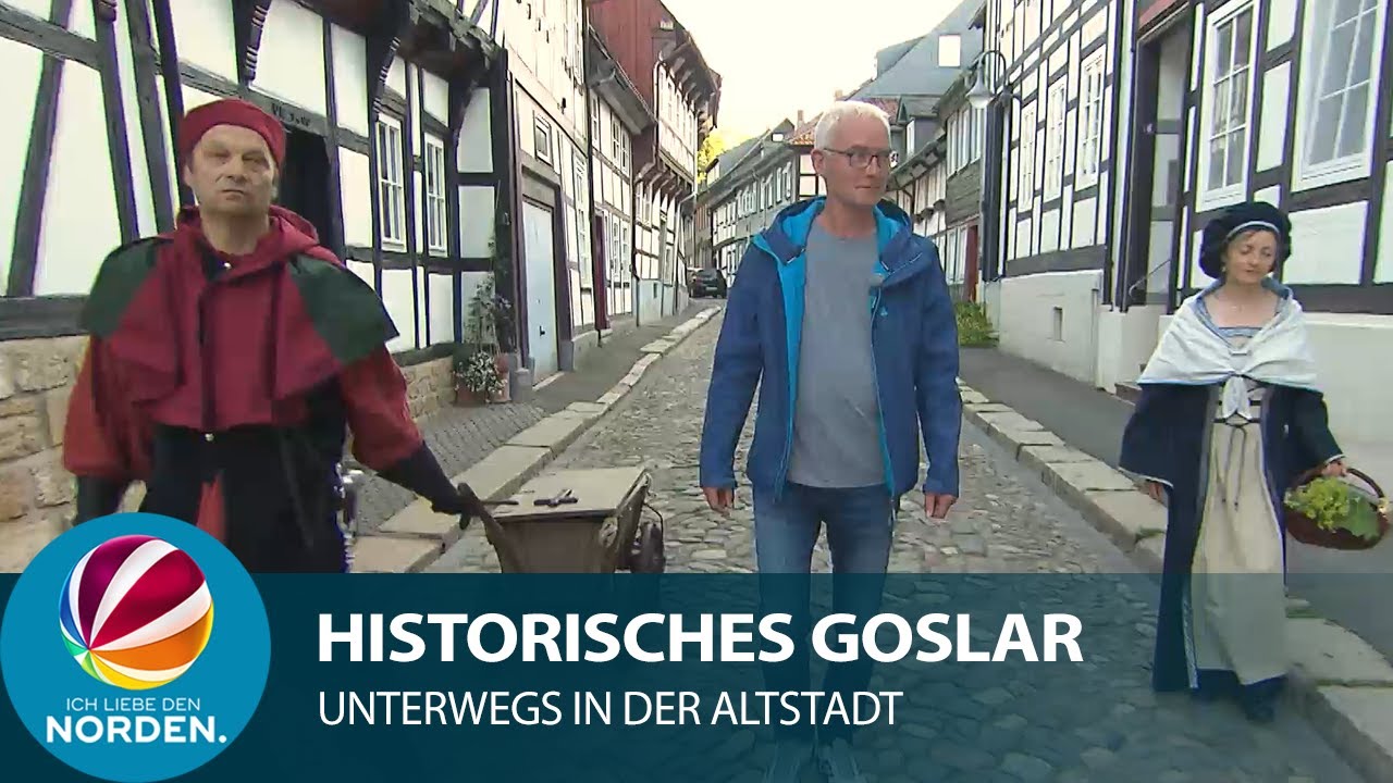 SAT.1-Reporter unterwegs in Goslars historischer Altstadt