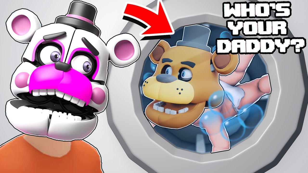 Freddy and Funtime Freddy’s BABY Drowned in WASHING MACHINE in Who’s Your Daddy