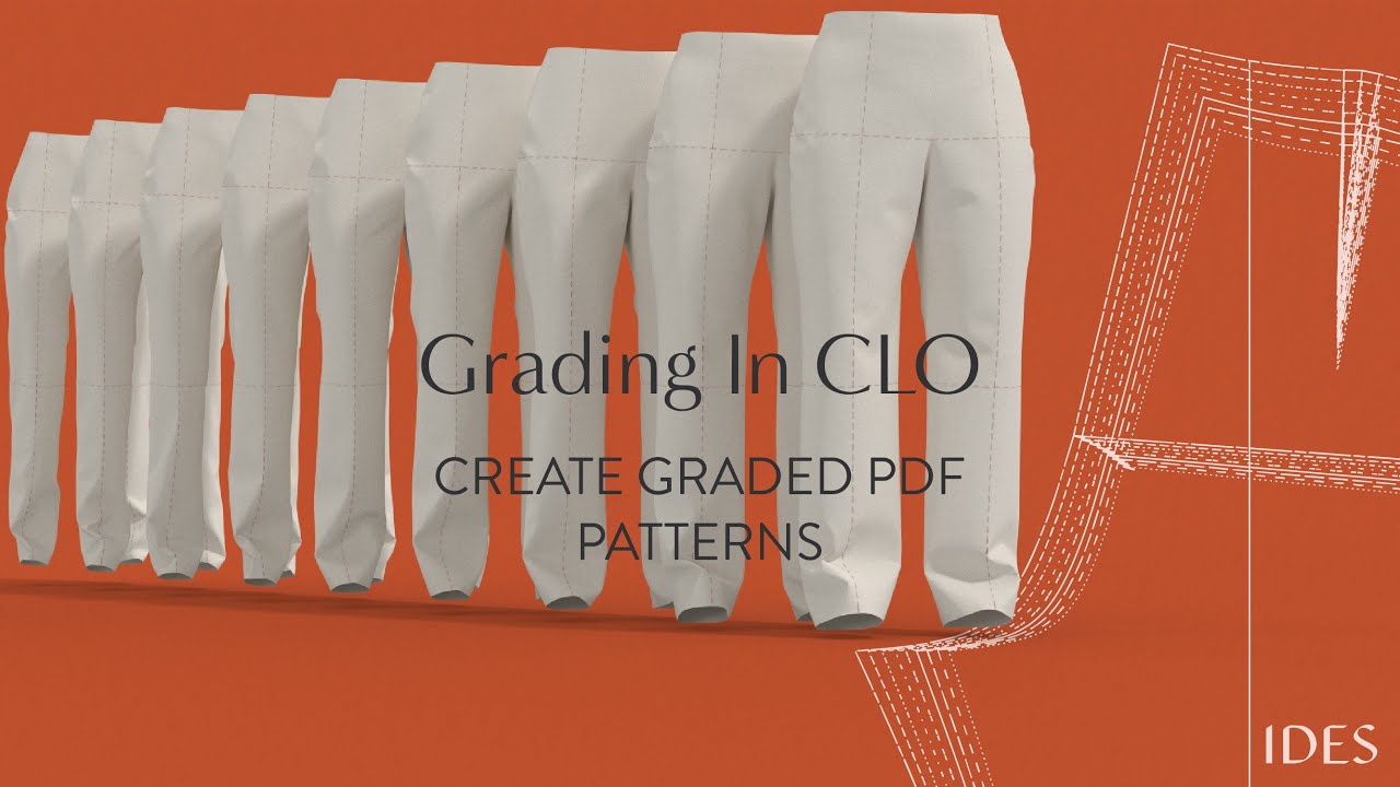 How To Grade Patterns in CLO 3D