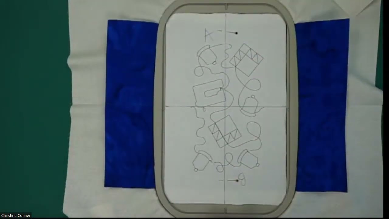 Quilting bord a bord creatrices broderie machine