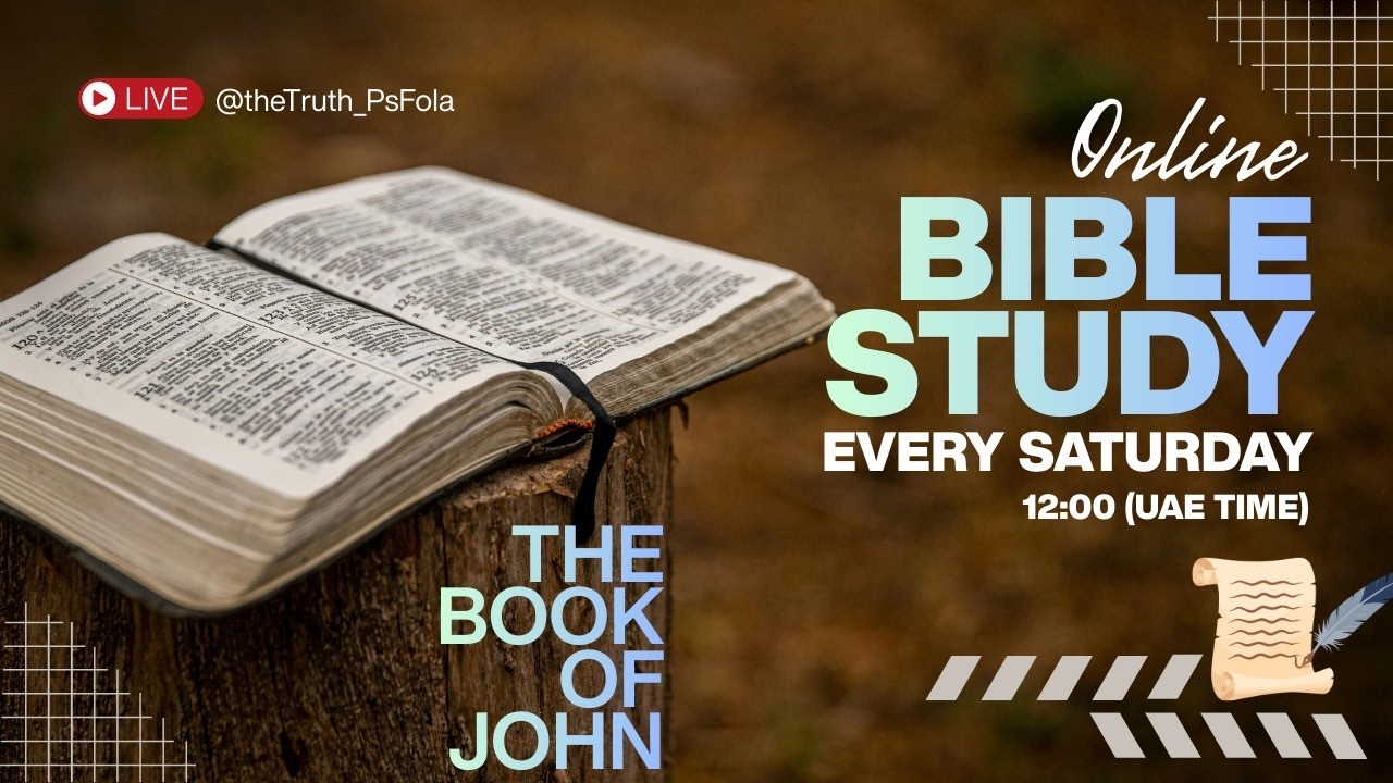 Bible Study by Pastor Fola//John Chapter 6 -  Overflow Blessings of God