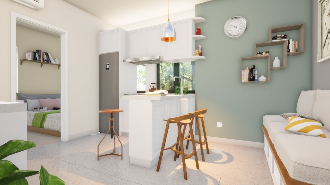 Home Design | 269 Sq. ft. Apartment Design