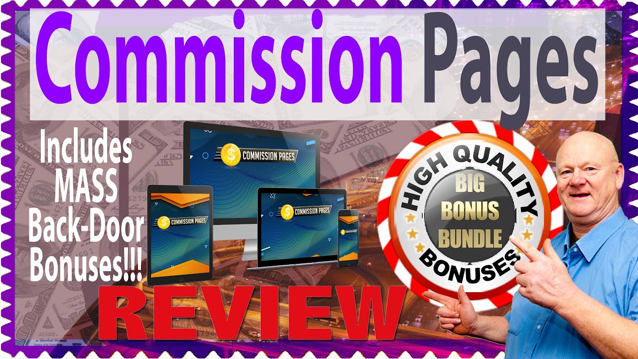 Commission Pages Review With Demo and 🚦 Commission Pages Vendor 🤐 Back Door Bonuses 🚦