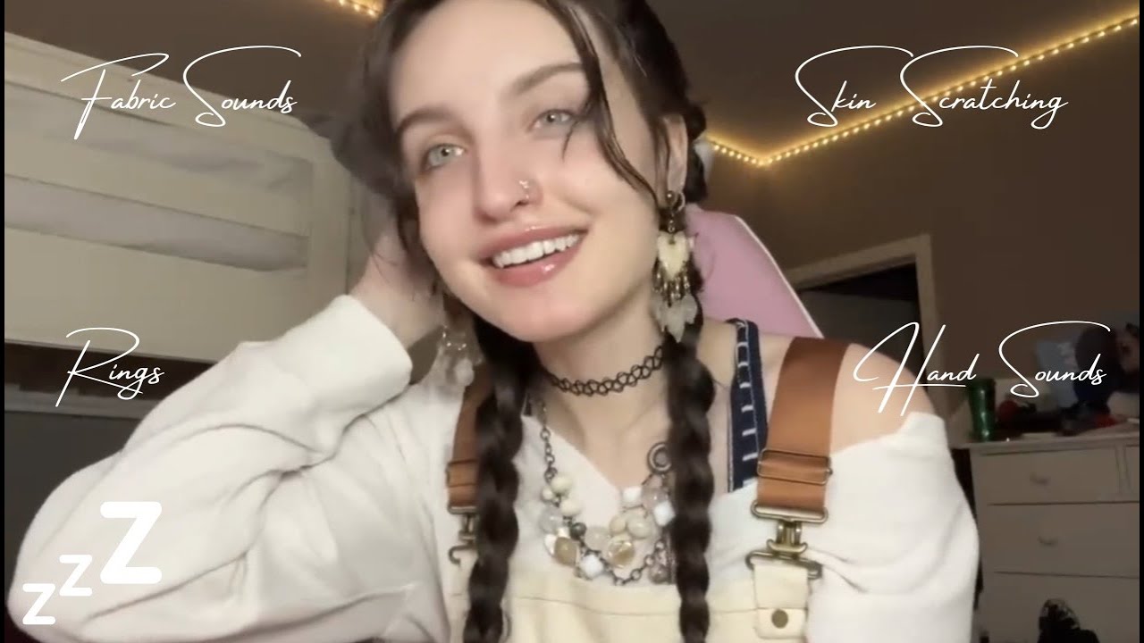 Beebee ASMR Skin Rubbing & Scratching Compilation | Hand Sounds, Mouth Sounds, Fabric Sounds, Flick