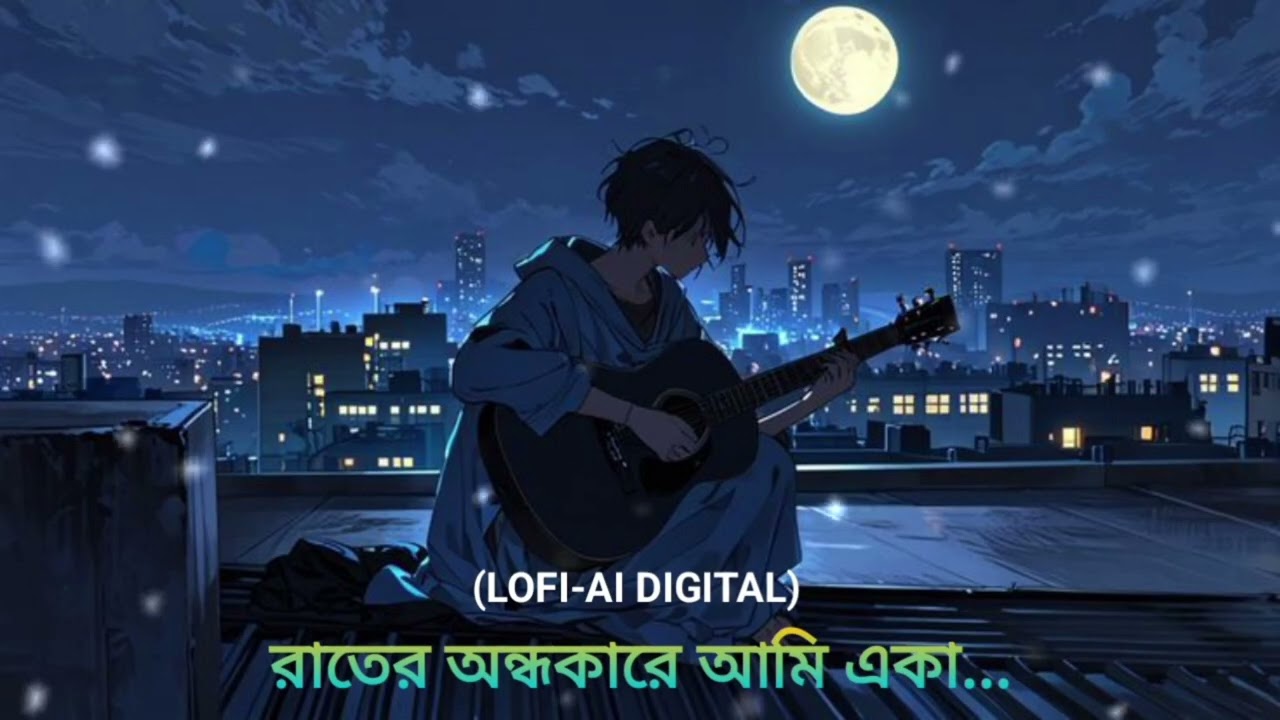 রাতের অন্ধকারে আমি একা...