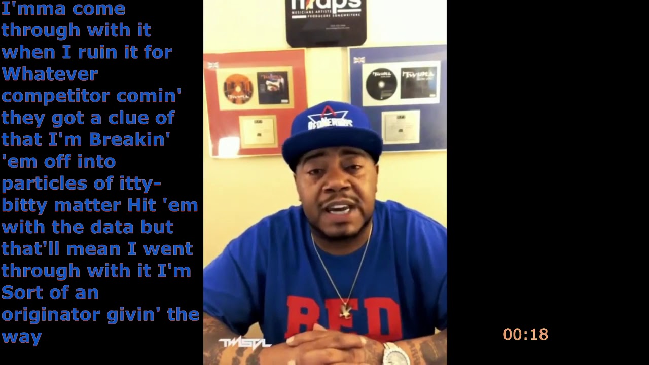 Twista Godzilla Challenge Lyrics