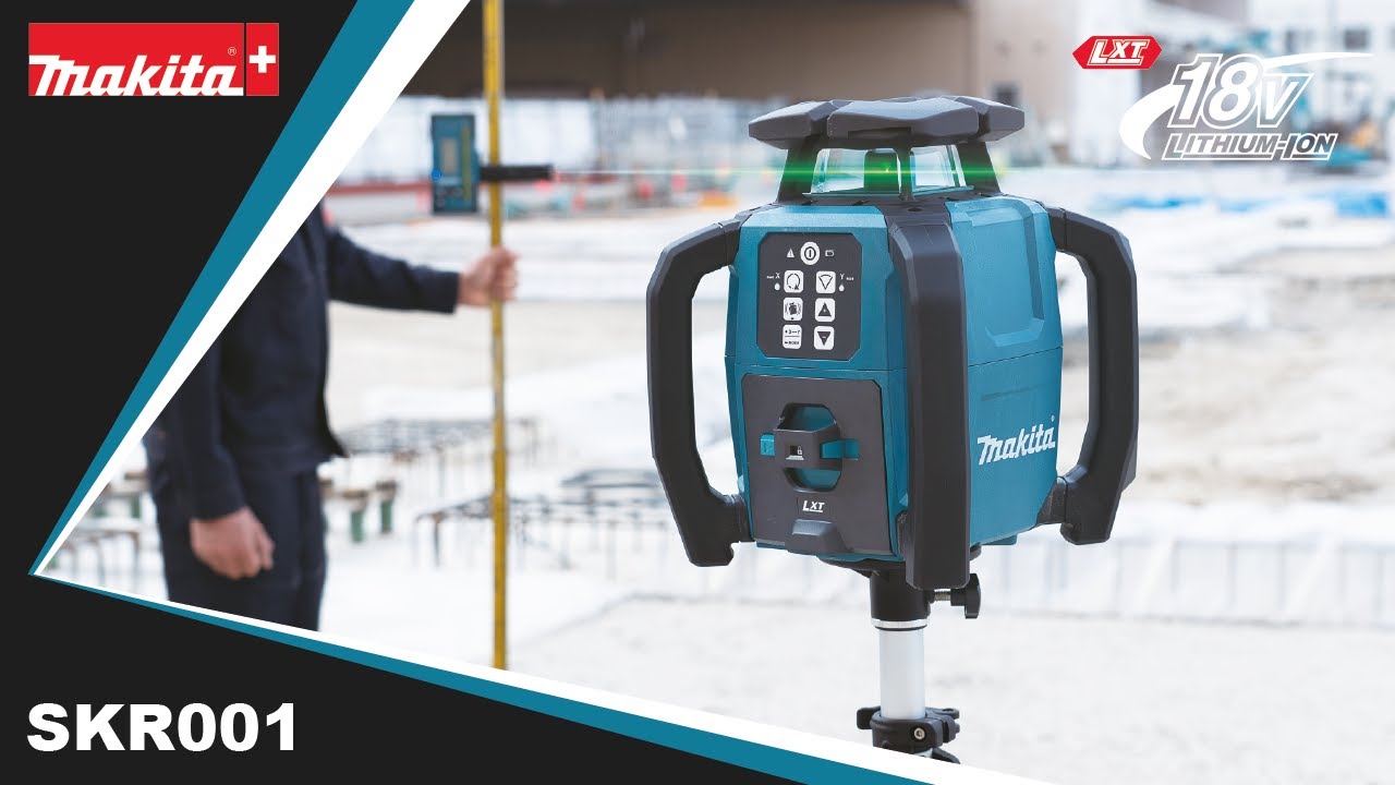 Makita SKR001 - Akku-Rotationslase/Laser rotatif à accu