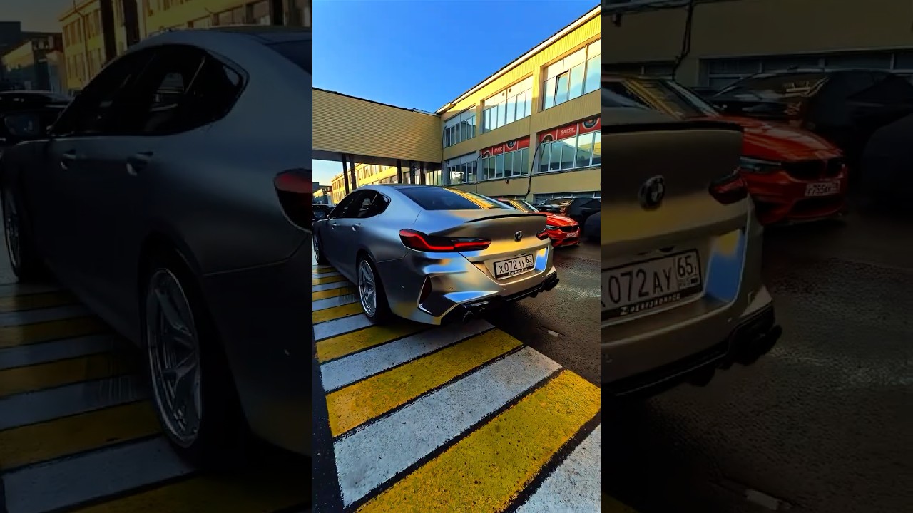 Литвин НОВЫЙ ЦВЕТ BMW M8!🤯🔥