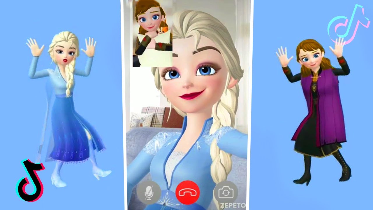 Frozen Zepeto TikTok / Zepeto De Frozen Elsa y Ana TikTok #4 / MillyVanilly