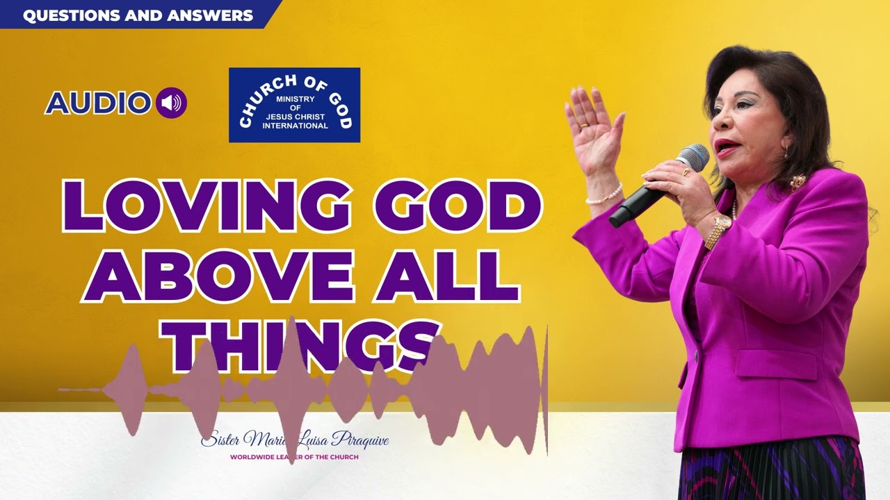 (English) Love God Above All Things - Sr. Maria Luisa Piraquive #IDMJI #CGMJCI