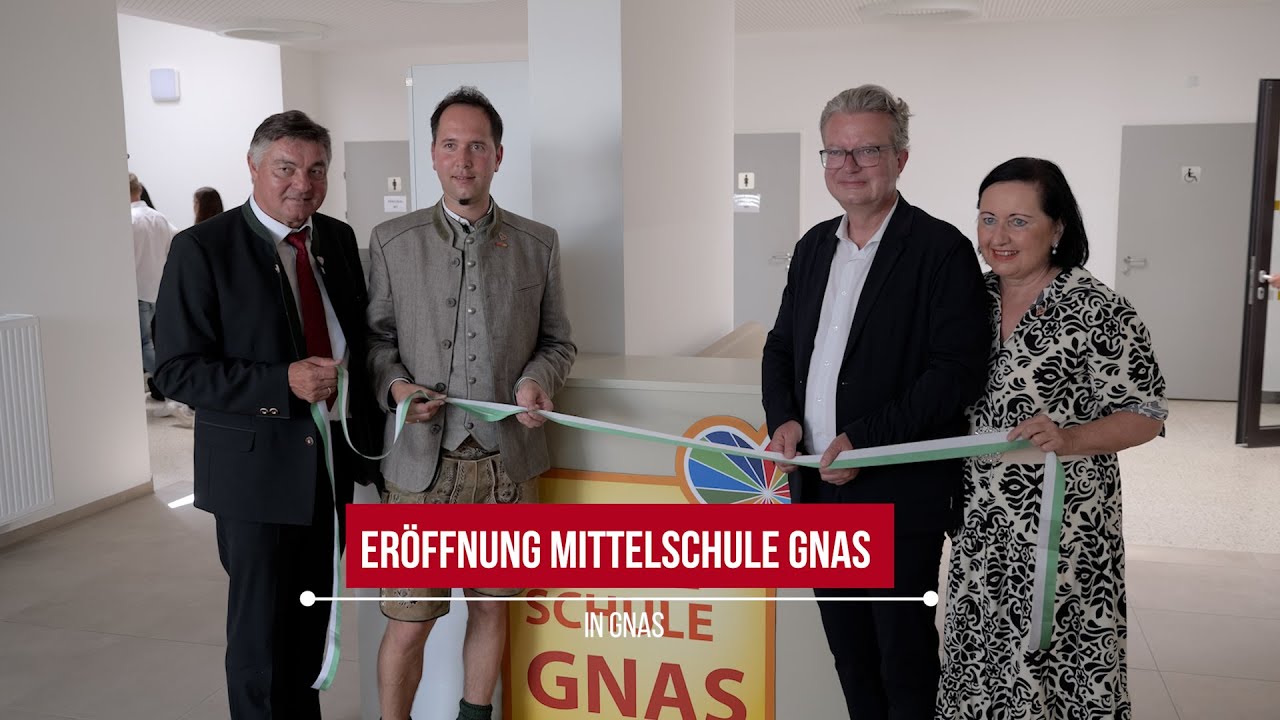 Eröffnung Mittelschule Gnas | Styria | Austria | vulkantv.at