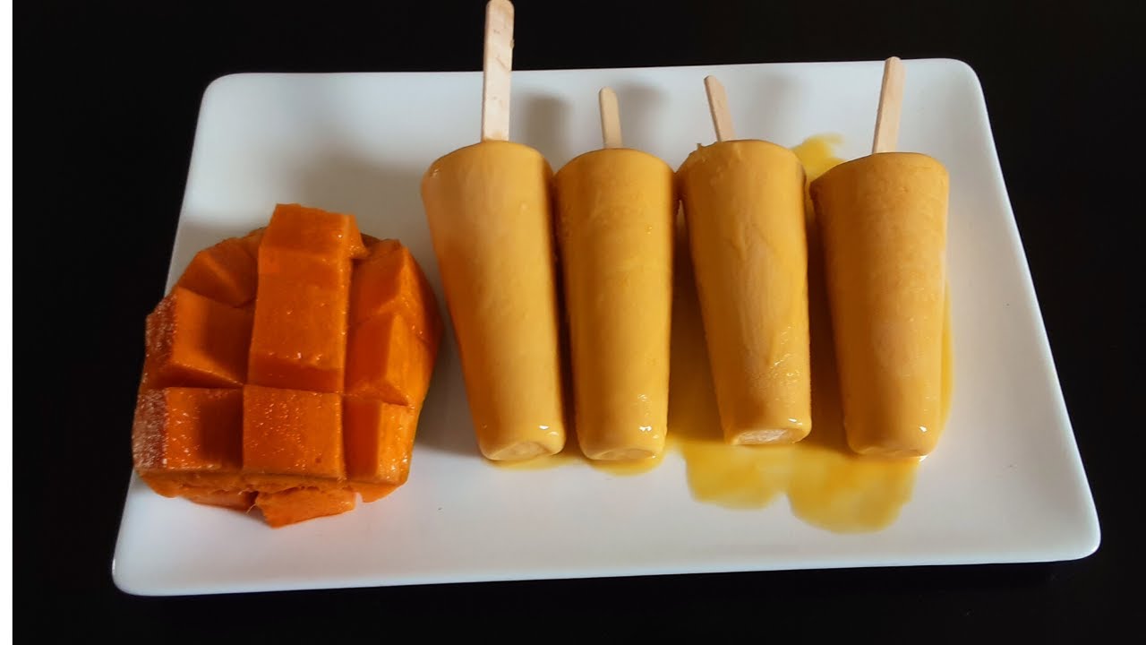 Mango Kulfi Recipe In 5 Minutes | Instant Mango Kulfi Recipe | ম্যাংগো কুলফি রেসিপি