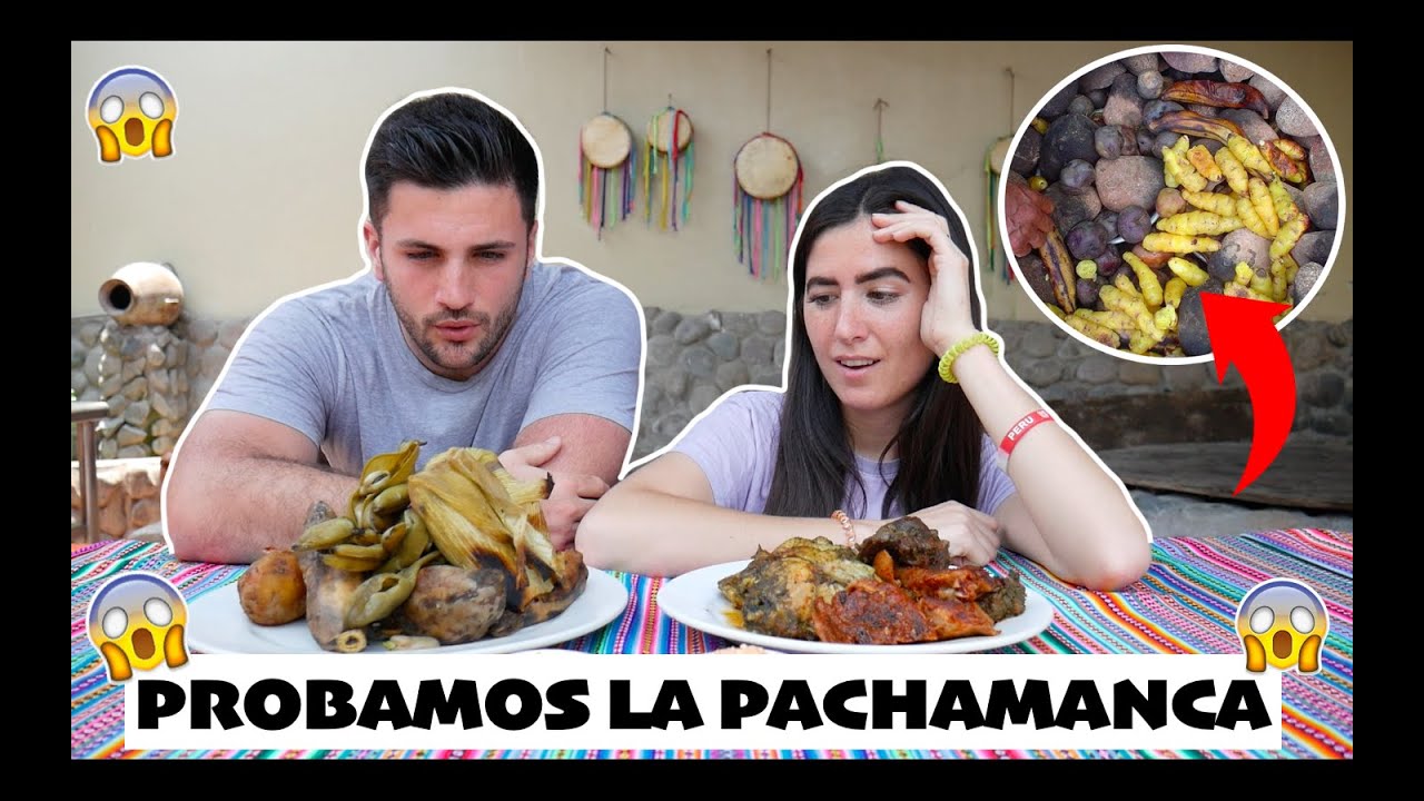 PROBAMOS LA PACHAMANCA POR PRIMERA VEZ🌽🌶🥩│PERU