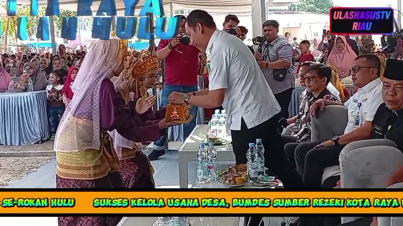 Sukses Kelola Usaha Desa, BUMDes Sumber Rezeki Kota Raya Dinobatkan Terbaik se-Rokan Hulu