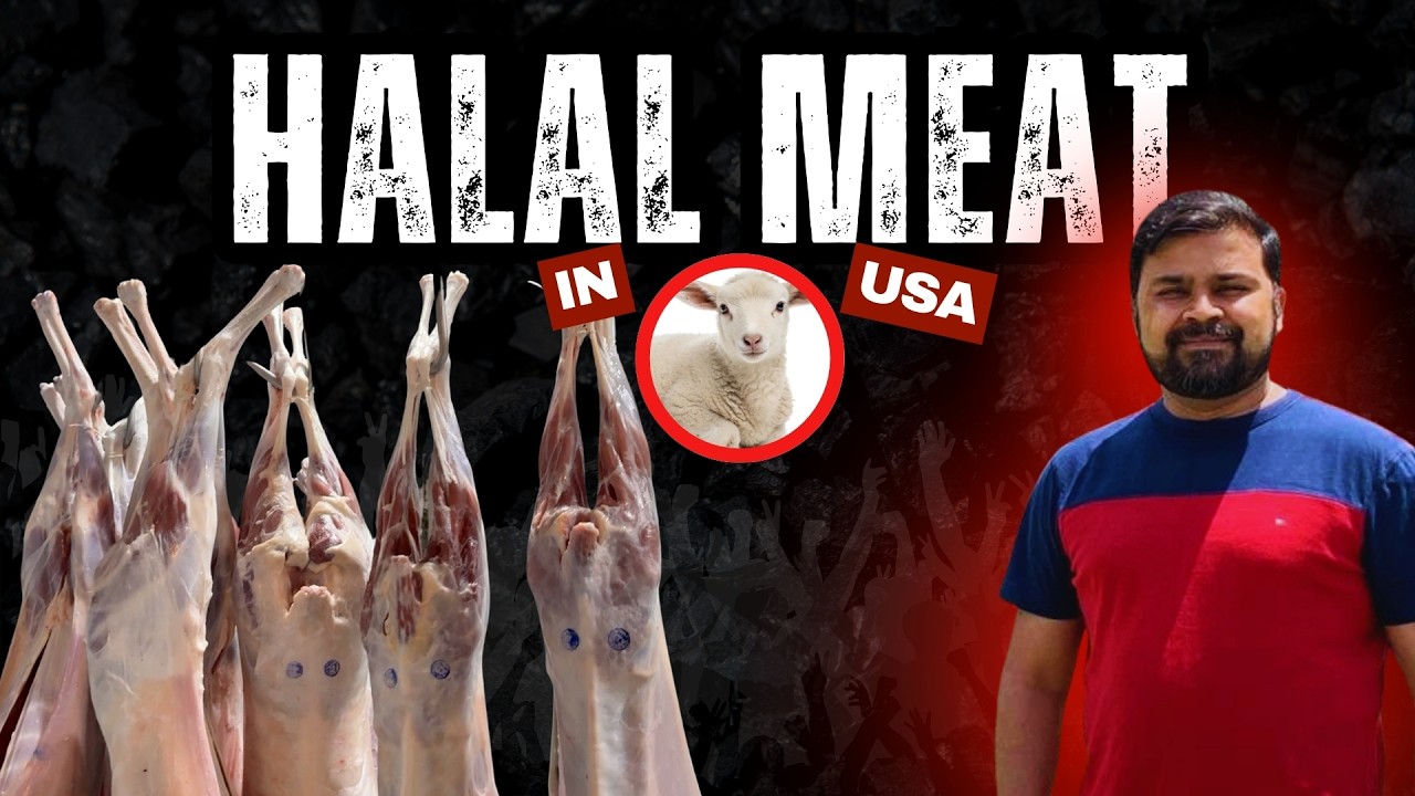Inside the Halal Meat Industry of USA | From Slaughterhouse to Stores
