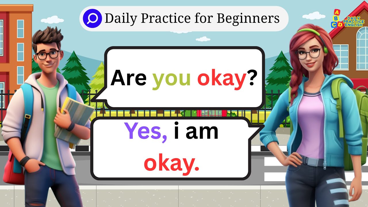 Learn English Easily | Daily Practice for Beginners 📘🗣️| Daily Practice English
