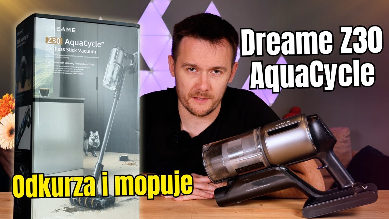 Dreame Z30 AquaCycle 🪄 Odkurza i mopuje 😲