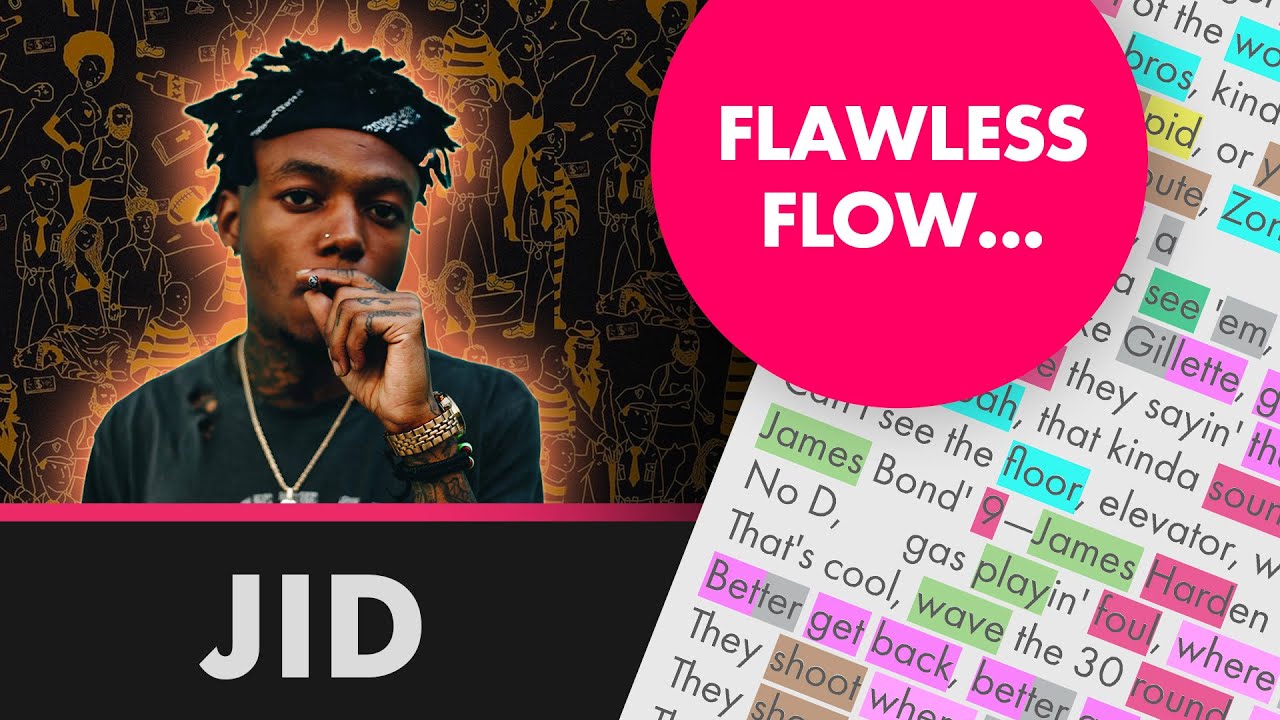 JID rhyming on D/vision - Lyrics, Rhymes Highlighted (462)