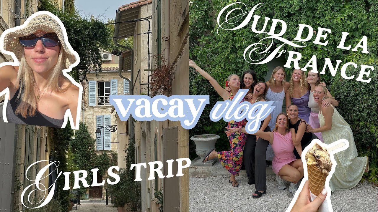 Vacay Vlog: une semaine entre copines Nîmes / Arles / Petite Camargue🦩🍇🎀