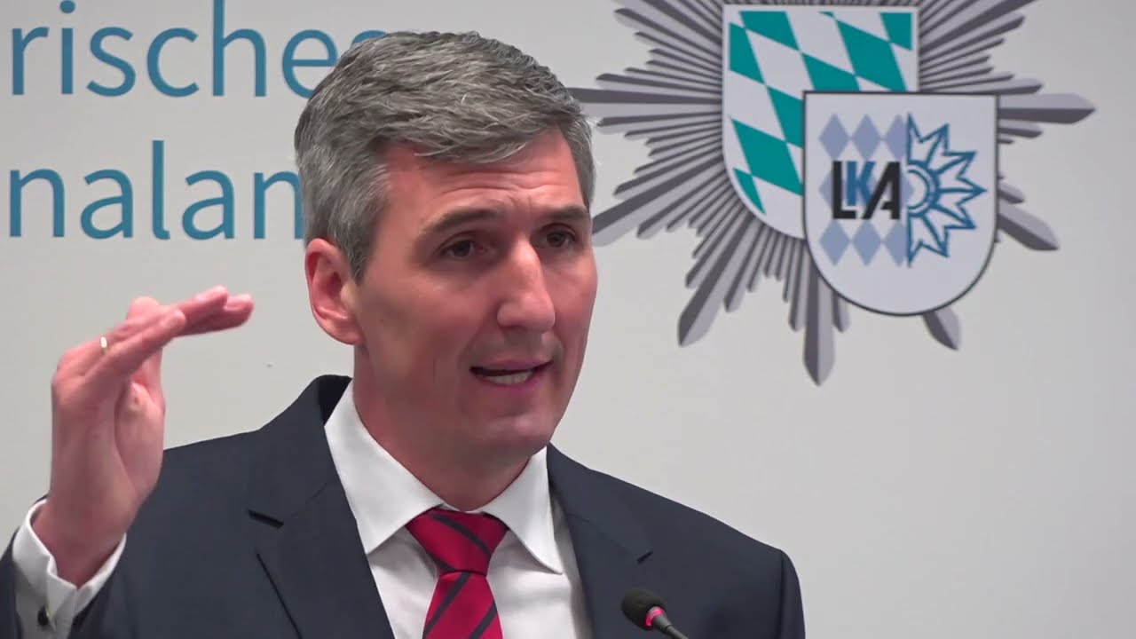 Bayerisches LKA stellt Action Day gegen Nigerianische Black Axe am 24.04.2024 in M&uuml;nchen vor