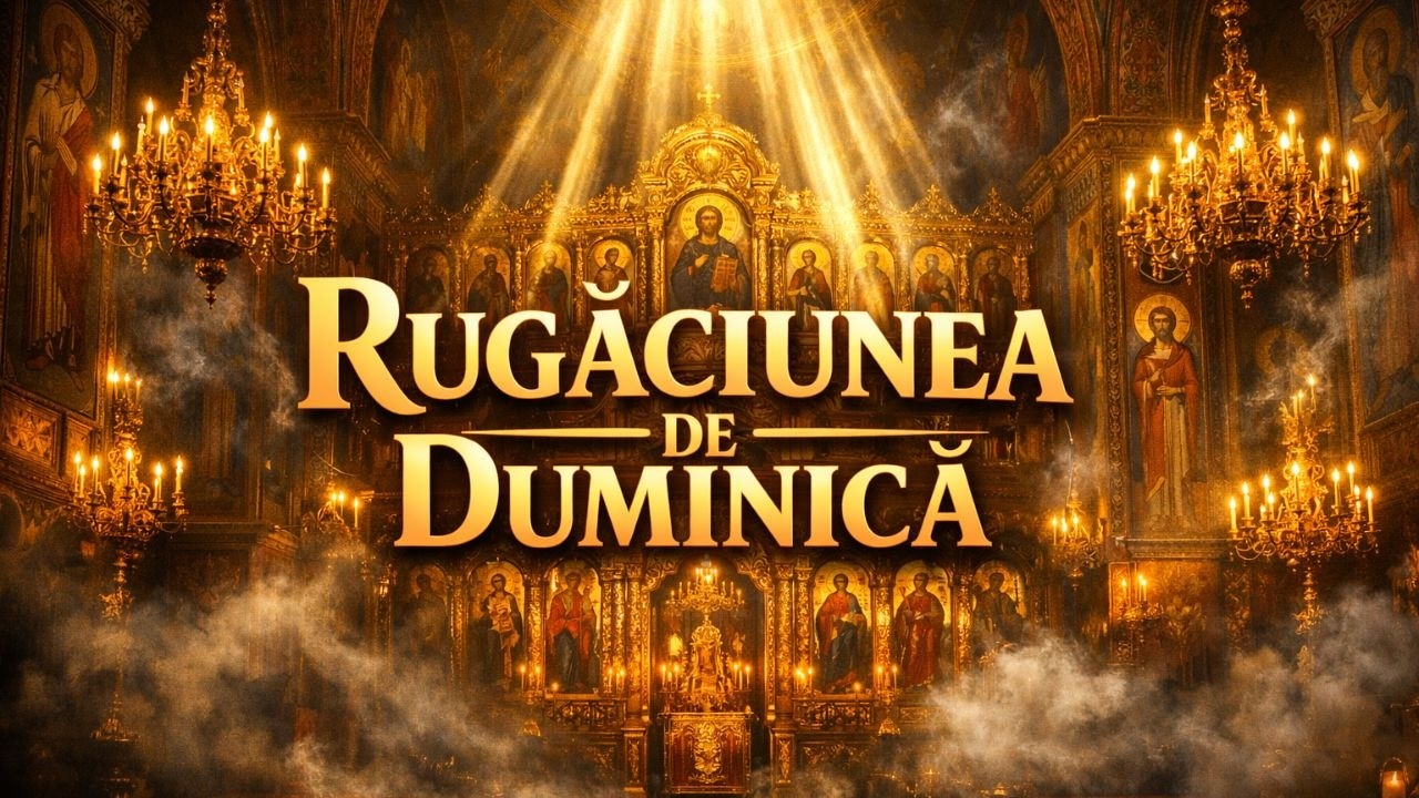 Începe duminica cu Dumnezeu: Rugăciunea care aduce liniște în suflet