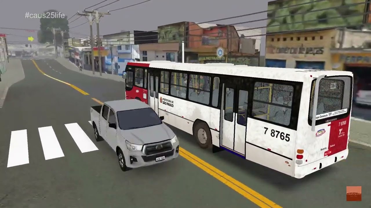 Omsi 2 | Mapa Jardim Ângela - Linha 7006-51 | Marcopolo 99 VW EOD 15.190. #omsi2 #gameplay