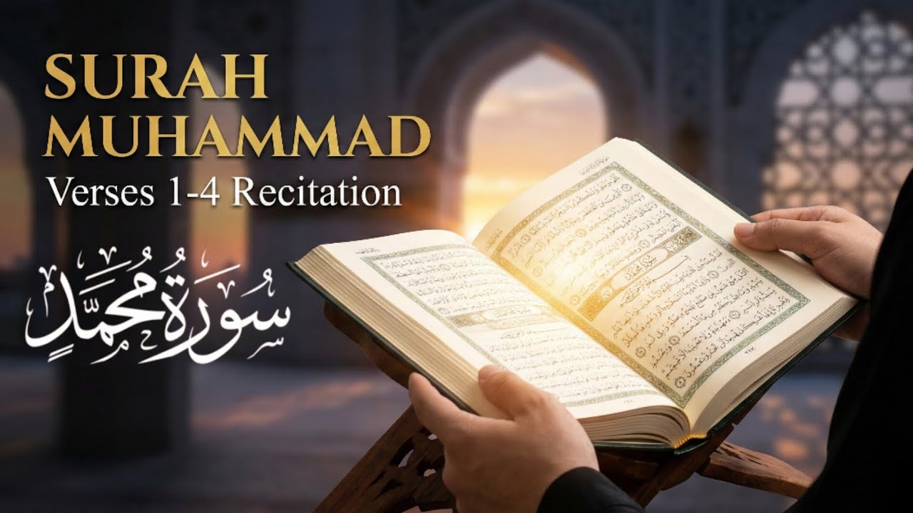 Surah Muhammad Ayat 1-4 Recitation | Quran Tilawat | Quran Seriea