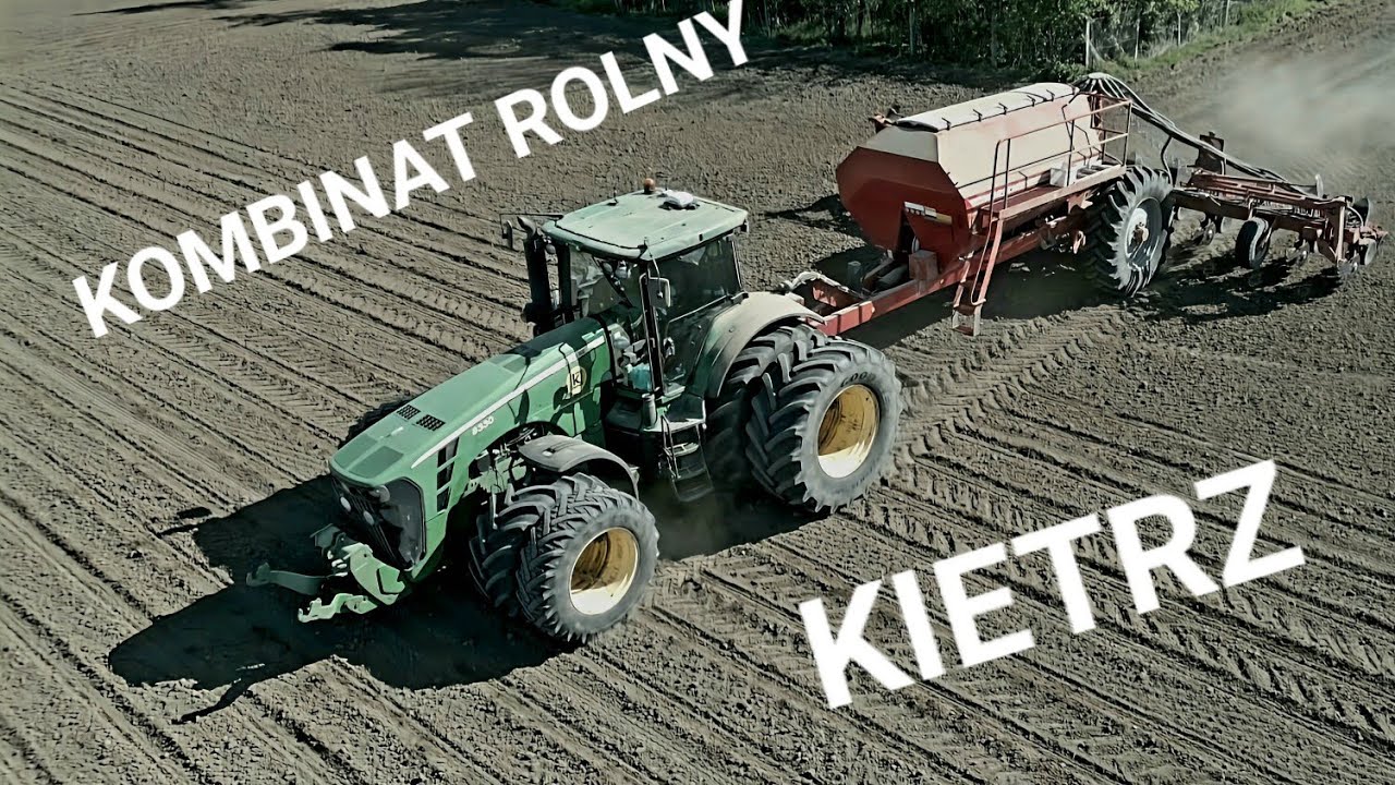 Prace wiosenne Kombinat Rolny Kietrz 2024/Uprawa, Siew Kukurydzy, Opryski/